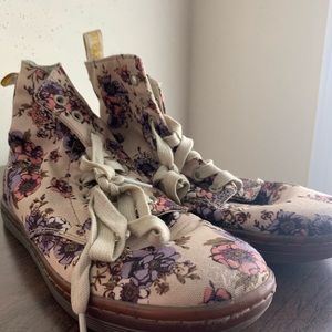 Dr. Martens Canvas Casual Boots, Size 6